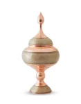 Handmade Persian Copper & Khatam Bowl