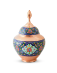Hand-Painted Copper Candy Bowl